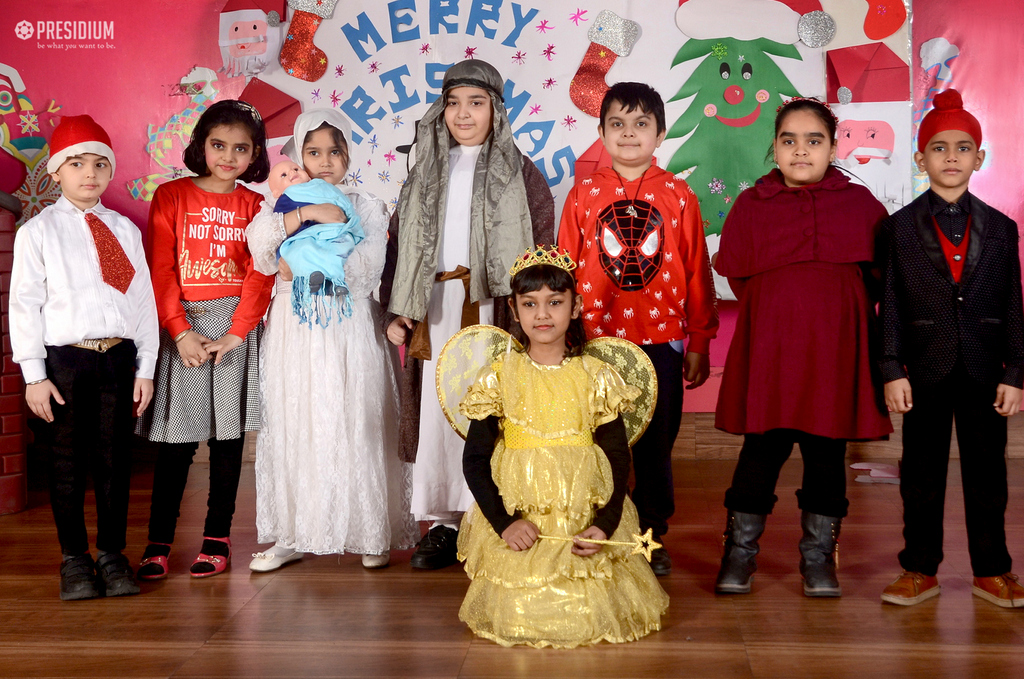 Presidium Pitampura, CHRISTMAS CELEBRATION ENLIVENS THE FESTIVE SPIRIT